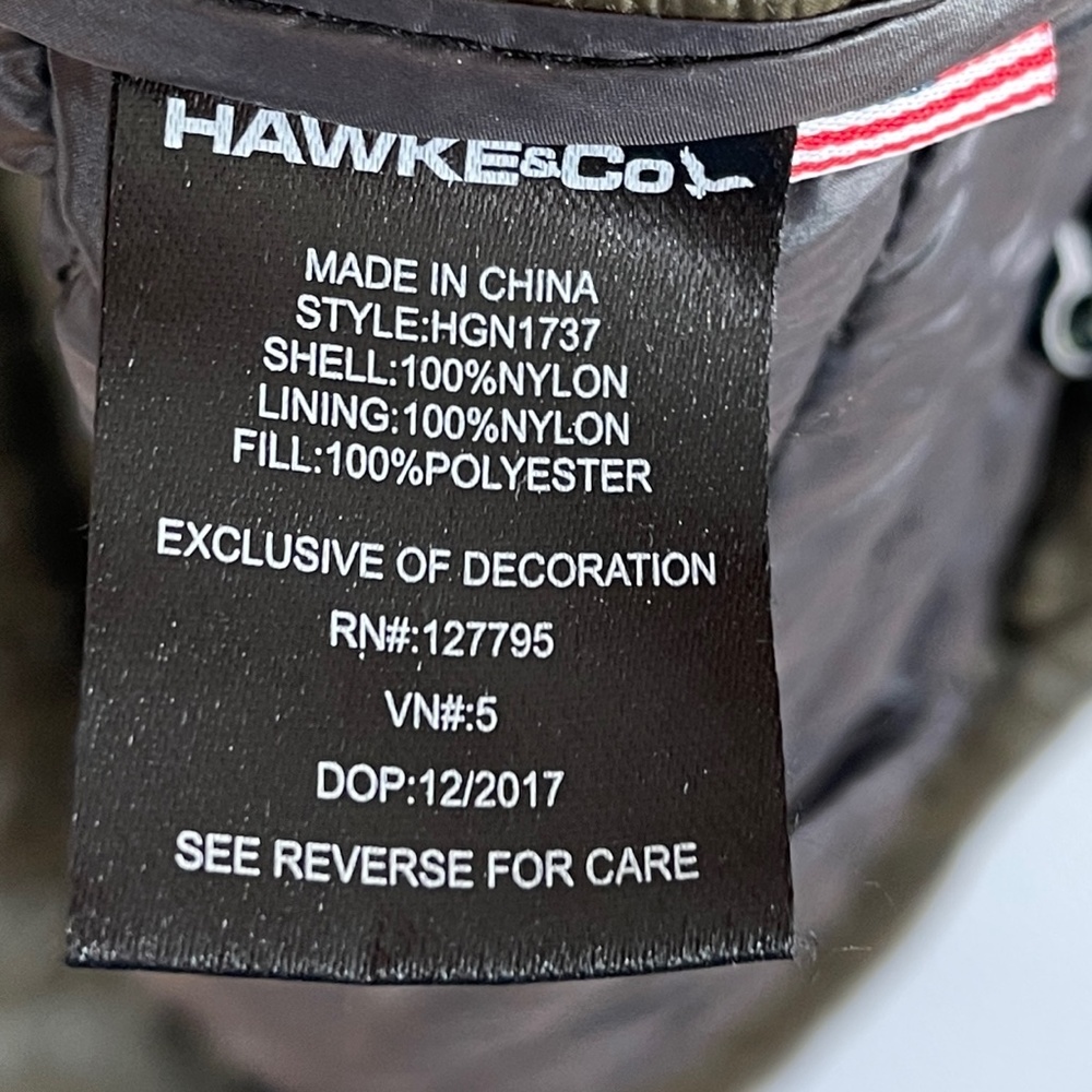 NWOT Hawk & Co Puffer‎ Sport Performance Jacket - Picture 2 of 10